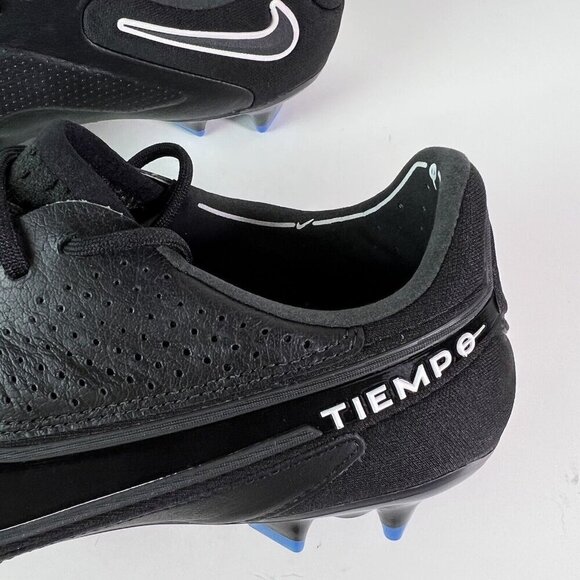 Nike Tiempo Legend 9 Elite FG Black Smoke Grey Soccer Cleats Men\'s 7-7.5 main image 9